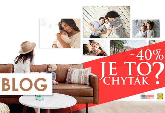 Je to chyták Známy reťazec ponúka fotoobrazy v 40% ZĽAVE