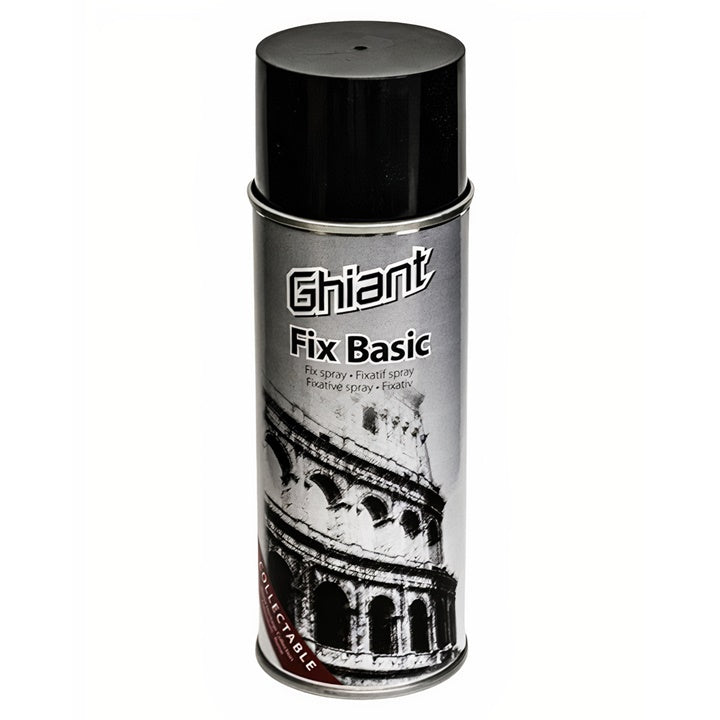 Moderný obraz na plátne v bielo-sivých odtieňoch, vhodný do pracovne | GHIANT Fixatív v spreji BASIC - 400 ml, nástenná dekorácia – hlavný