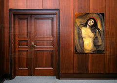 Obraz na plátne MADONNA - Edvard Munch - moderný obraz na plátne, kvalitná tlač - náhľad produktu, nástenná dekorácia