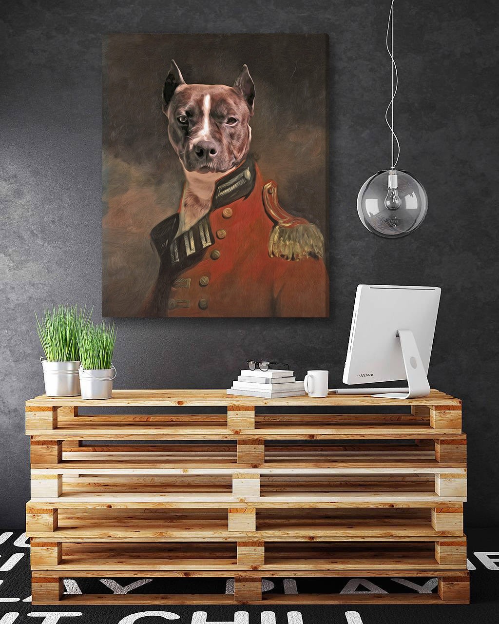 Obraz z fotky na plátne Generál_4 – 75x90 cm - hlavný obrázok