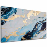 Zlatý dotyk na plátne Oceánska Symfónia | rôzne rozmery | rôzne rozmery
