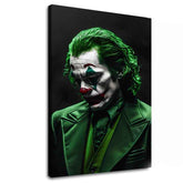 Moderný obraz na plátne s motívom Joker: Zrodenie šialenstva v čiernych odtieňoch, filmový svet | Obraz Joker: Zrodenie šialenstva – hlavný