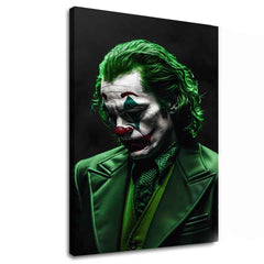 Obraz na plátne s motívom Joker: Zrodenie šialenstva v čiernych odtieňoch, filmový svet | Obraz Joker: Zrodenie šialenstva – hlavný