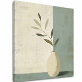 Obraz na plátne Váza na Béžovom - Moderná Dekorácia