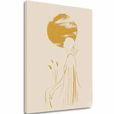 Obraz na plátne Žena v Slnku - Jemný Motív