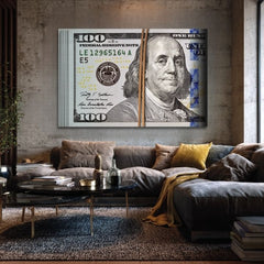 Obraz na plátne Benjamin Franklin - Symbol Múdrosti - obrázok 2