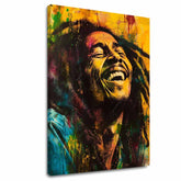 Obraz Bob Marley - Jamajská hviezda | 100% originál domaľovaný akrylom