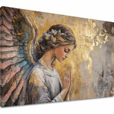 Obrazy anjelov Nebeská radosť | 100% originál domaľovaný akrylom