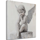 Obrazy anjelov Ochranca | 100% originál domaľovaný akrylom