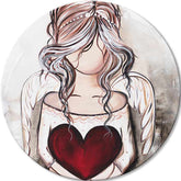 Okrúhle obrazy s akrylom Dar z nebies | rôzne rozmery | rôzne rozmery