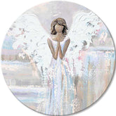 Okrúhle obrazy s akrylom Dotyk nežnosti | rôzne rozmery | rôzne rozmery