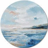 Okrúhly maľovaný obraz Hlbiny Pokoja | rôzne rozmery | rôzne rozmery