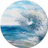 Okrúhly maľovaný obraz Nekompromisný živel | rôzne rozmery | rôzne rozmery