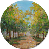 Okrúhly maľovaný obraz Inšpirácia | rôzne rozmery | rôzne rozmery