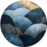 Okrúhle obrazy s akrylom Horské zlato | rôzne rozmery | rôzne rozmery