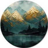 Okrúhle obrazy s akrylom Zabudnutý les | rôzne rozmery | rôzne rozmery