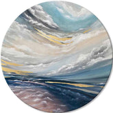 Okrúhle obrazy s akrylom Nový začiatok | rôzne rozmery | rôzne rozmery