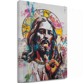 obraz-pop-warrior-na-platne-malovana-struktura-XOGWSPP027E1.jpg