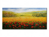 Maľovaný obraz na stenu na stenu KRAJINA 120 x 60 cm