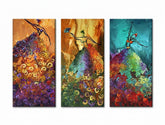 Maľovaný obraz na stenu TANEČNICE 90 x 70 cm
