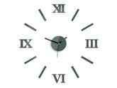 Moderné nástenné hodiny NUMBER gray - obrázok 2