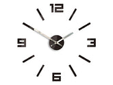 Moderné nástenné hodiny ARABIC WENGE wenge