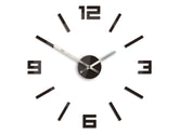 Moderné nástenné hodiny ARABIC WENGE wenge
