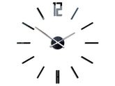 Moderné nástenné hodiny CARLO BLACK HMCNH057-black