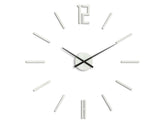 Moderné nástenné hodiny CARLO WHITE HMCNH057-white