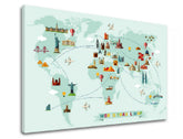 Obraz na stenu MAPY_012 | rôzne rozmery