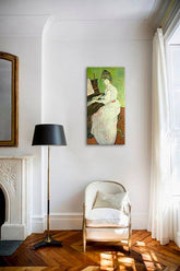 Obraz na plátne Vincent van Gogh - Marguerite Gachet pri klavíri | rôzne rozmery