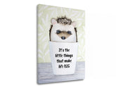 Obraz na stenu s textom Its the little things | rôzne rozmery