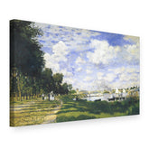 Obraz Argenteuil – Claude Monet na plátne, 3D pohľad