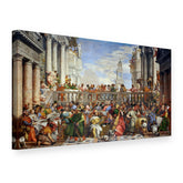 Obraz Svadba v Káne Galilejskej – Paolo Veronese na plátne, 3D pohľad