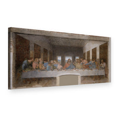 Obraz Posledná večera – Leonardo da Vinci na plátne, 3D pohľad