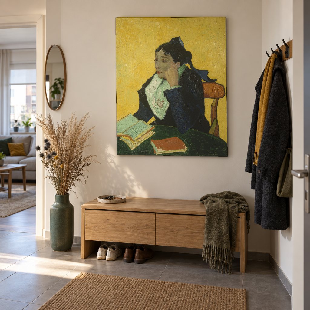Obraz Arlesanka – Vincent van Gogh na plátne v predsieni