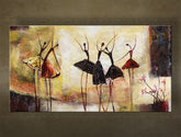 Maľovaný obraz na stenu TANEČNICE | rôzne rozmery