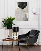 Obrazy na plátne - PREMIUM ART – Abstrakt Mlynské kamene | rôzne rozmery