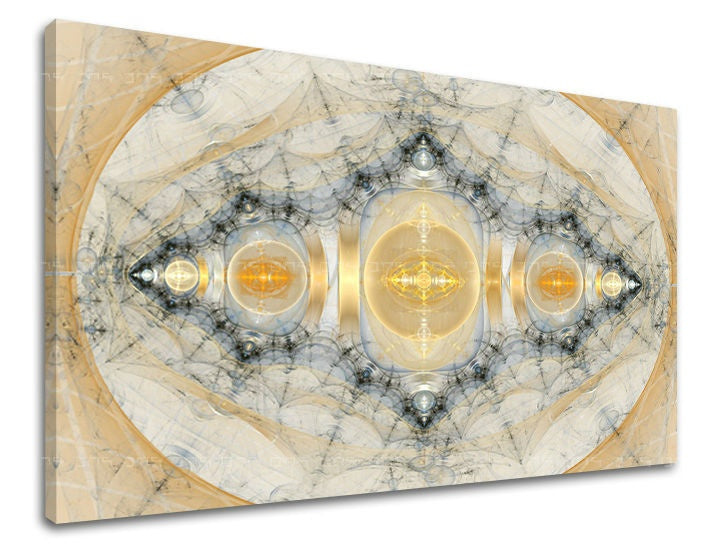 Geometrický obraz na plátne s motívom mapa v béžovo-strieborných odtieňoch, éterická atmosféra, vhodný do kancelárie | Obraz na stenu ABSTRAKT – hlavný