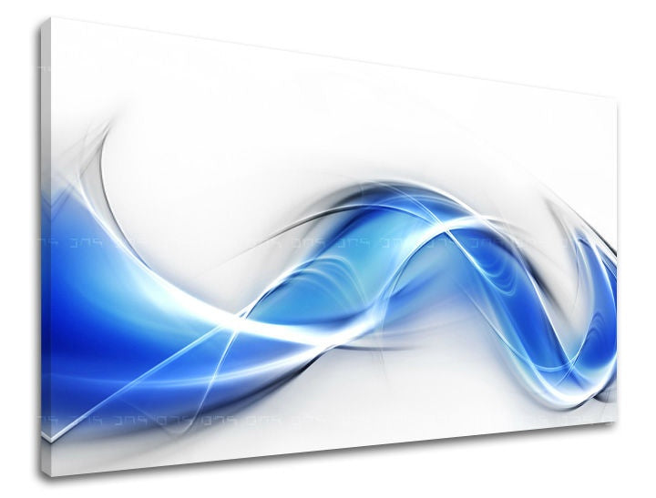 V škandinávskom štýle obraz na plátne s motívom mapa v bielo-zlatých odtieňoch, pokojná atmosféra, pohyb, vhodný do kuchyne | Obraz na stenu ABSTRAKT – hlavný