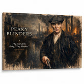 Obraz Peaky Blinders – Thomas Shelby v Birminghame na plátne