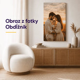 Obraz z fotky na plátne – obdĺžnik, personalizovaný fotoobraz na stenu v obývačke