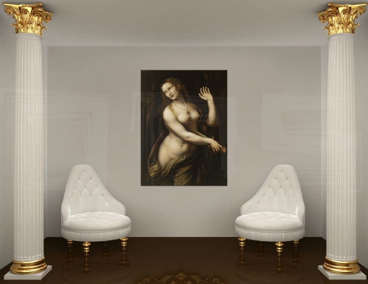 Obraz na plátne REPRODUKCIA – Leonardo da Vinci - moderný obraz na plátne, kvalitná tlač - náhľad produktu