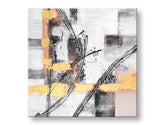 Maľovaný obraz na stenu ABSTRAKT 60x60 cm