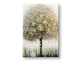 Maľovaný obraz na stenu STROM 60x90 cm