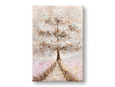 Maľovaný obraz na stenu STROM 60x90 cm