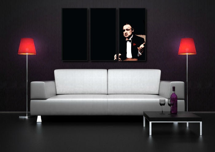 Pop art obraz s motívom Marlon Brando, príroda v čiernych odtieňoch | Ručne maľovaný POP Art obraz Marlon Brando, sila a moc a elegancia – náhľad