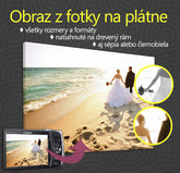 Moderný obraz na plátne s motívom PANORÁMA - rôzne rozmery, oceán, pláž, romantická atmosféra, láska a príroda | Obraz z fotografie - PANORÁMA - rôzne rozmery – hlavný