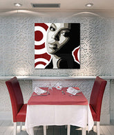 Ručne maľovaný POP Art obraz BEYONCÉ | rôzne rozmery