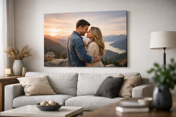 Obraz z fotky, ktorý zmení celý interiér